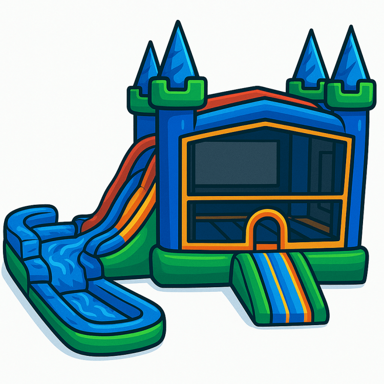 Bounce House W/ Slide Rentals